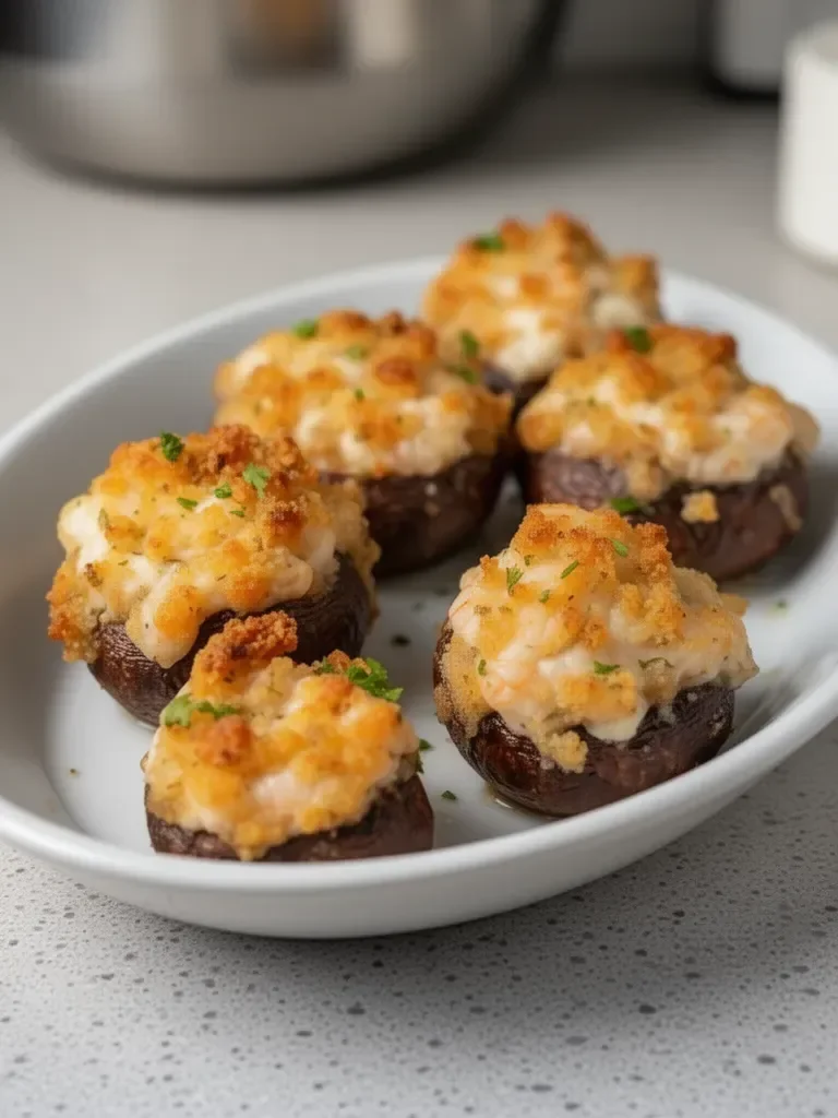 Shrimp Stuffed Mushrooms