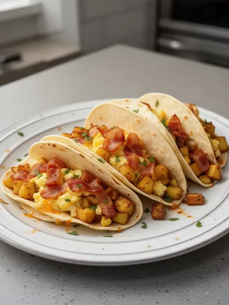 Tasty Baked Breakfast Tacos | Easy & Delicious Morning Treat