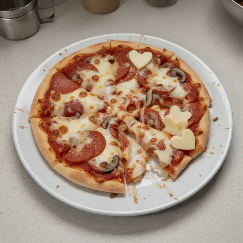 Homemade DIY Pizza Lunchable with toppings and crusts for easy lunch.