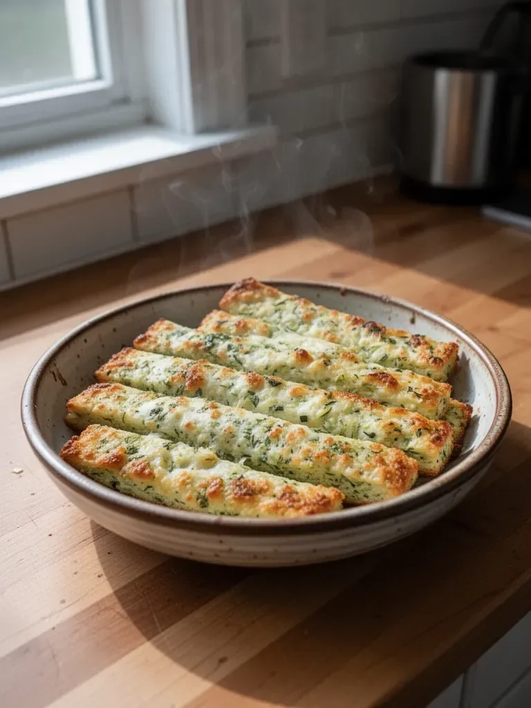 Easy Zucchini Breadsticks