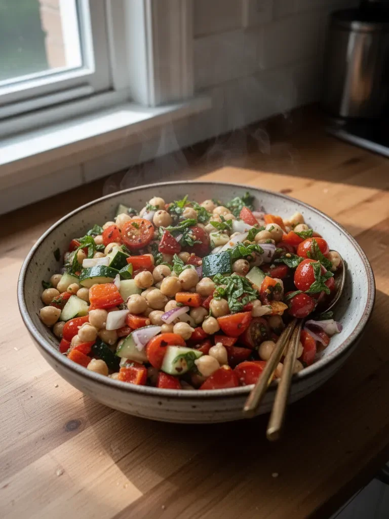 Mediterranean Chickpea Salad